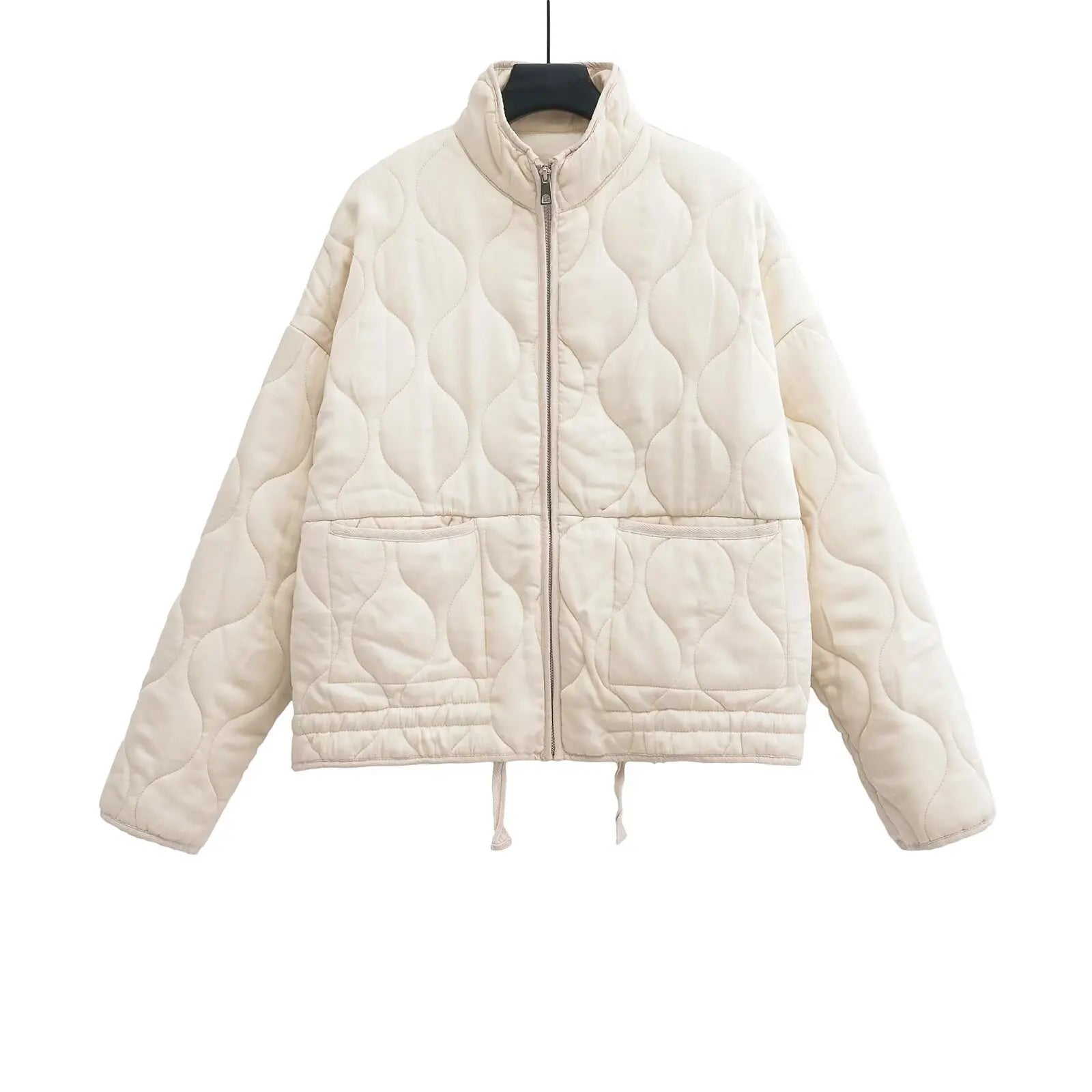 Women’s Stand-Collar Quilted Jacket