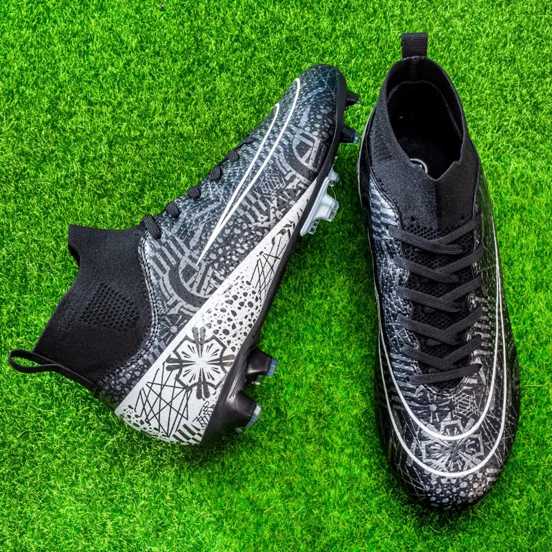 FG/TF Men Football Field Boots Long Spike Original Fast Society Training Football Shoes Grass Indoor Cleats Sneaker Soccer Shoes 3