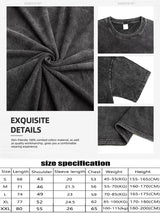 100% Cotton Oversized T Shirt For Men Women HipHop Washed T Shirts cactus jack Short Sleeve Gift Tops look mom i can fly K39 6