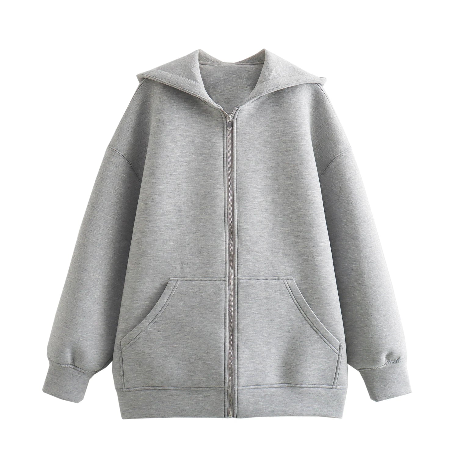 Women’s Oversized Hooded Space Cotton Cardigan