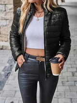 Trendy Stand-Collar Loose Parka