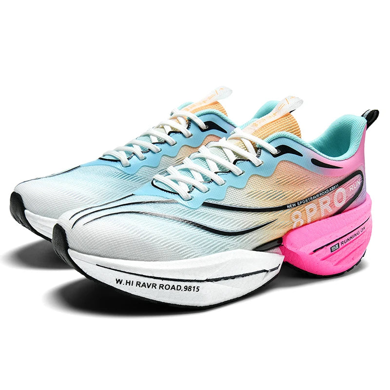 Marathon-Air-Cushion-Carbon-Plate-Sports-Running-Shoes-Men-Breathable-Lightweight-Women-Comfortable-Nonskid-Speciality-Sneakers