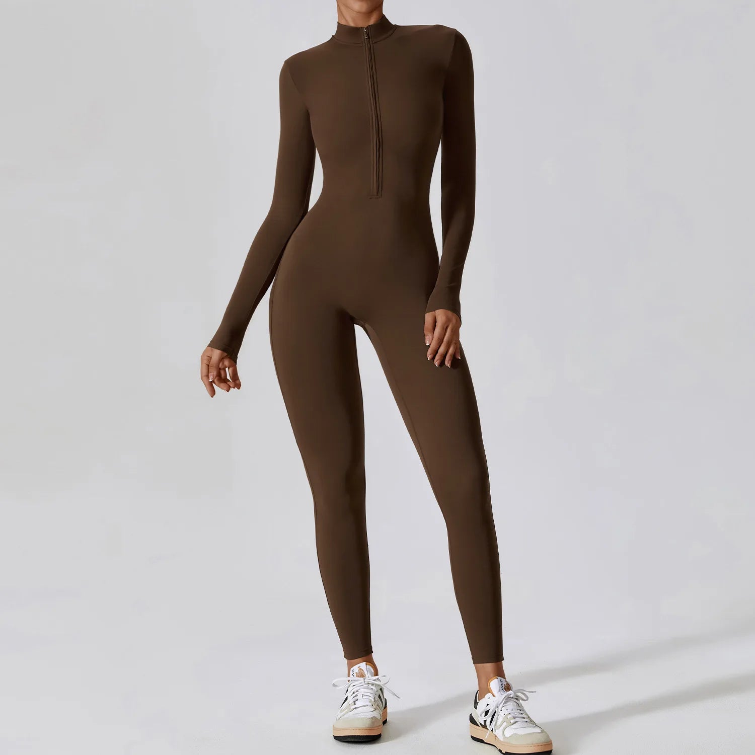 Long-Sleeved Performance Yoga Boilersuit