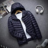 Men’s Ultra-Light Hooded Down Jacket