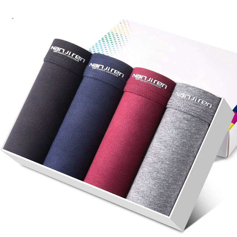 4-Pack Men’s Comfort Cotton Boxer Shorts