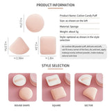 2/3pcs Makeup Sponge Puff, Reusable Dry And Wet Soft Air Cushion Puff, Suitable For Liquid Foundation, Foundation, Concealer 6