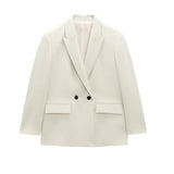 Women’s Premium Double-Breasted Commuter Blazer