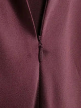 Women's Long Satin Halter Dress, Backless, Bow Tied, Back Zipper, Female Dresses, Sexy Fashion 6