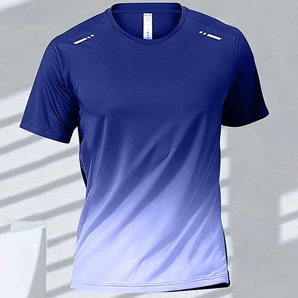 Men's Gradient Quick-Dry Sports Tee