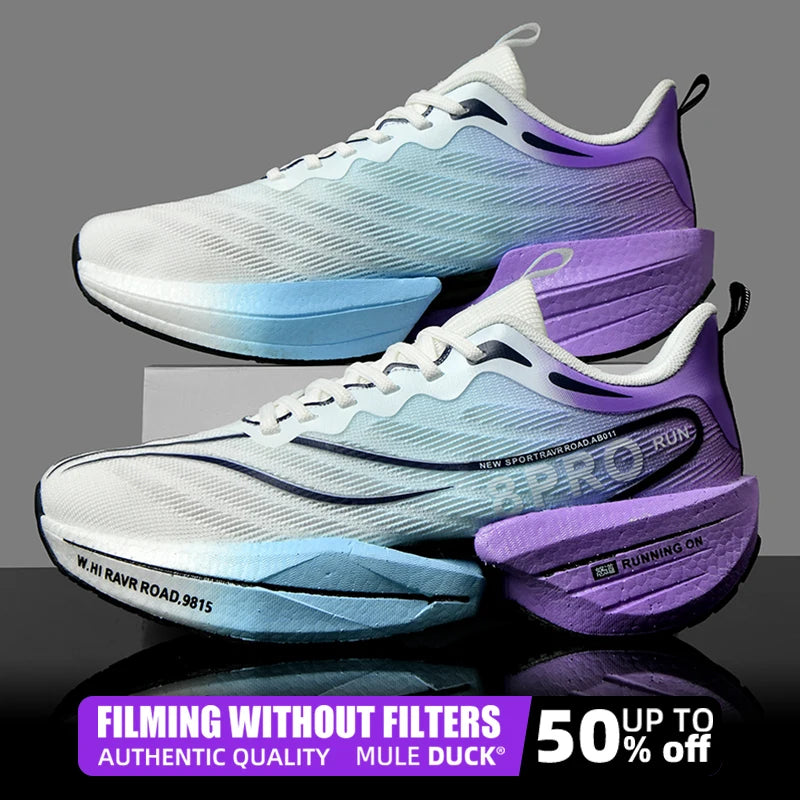 Marathon-Air-Cushion-Carbon-Plate-Sports-Running-Shoes-Men-Breathable-Lightweight-Women-Comfortable-Nonskid-Speciality-Sneakers