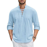 Men's Renaissance Shirt Long Sleeved Halloween Costume TheFashionFever 5