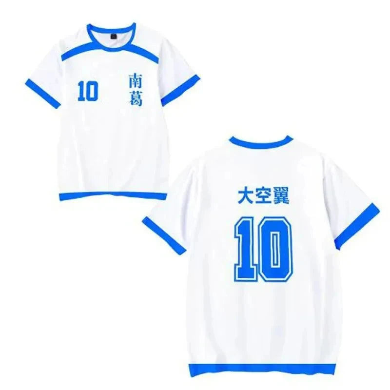 Atom School Nansheng Olive And Benji Kits Soccer Jersey Animation Captain Kids T-shirt High Quality Custom Men's T-shirt 3