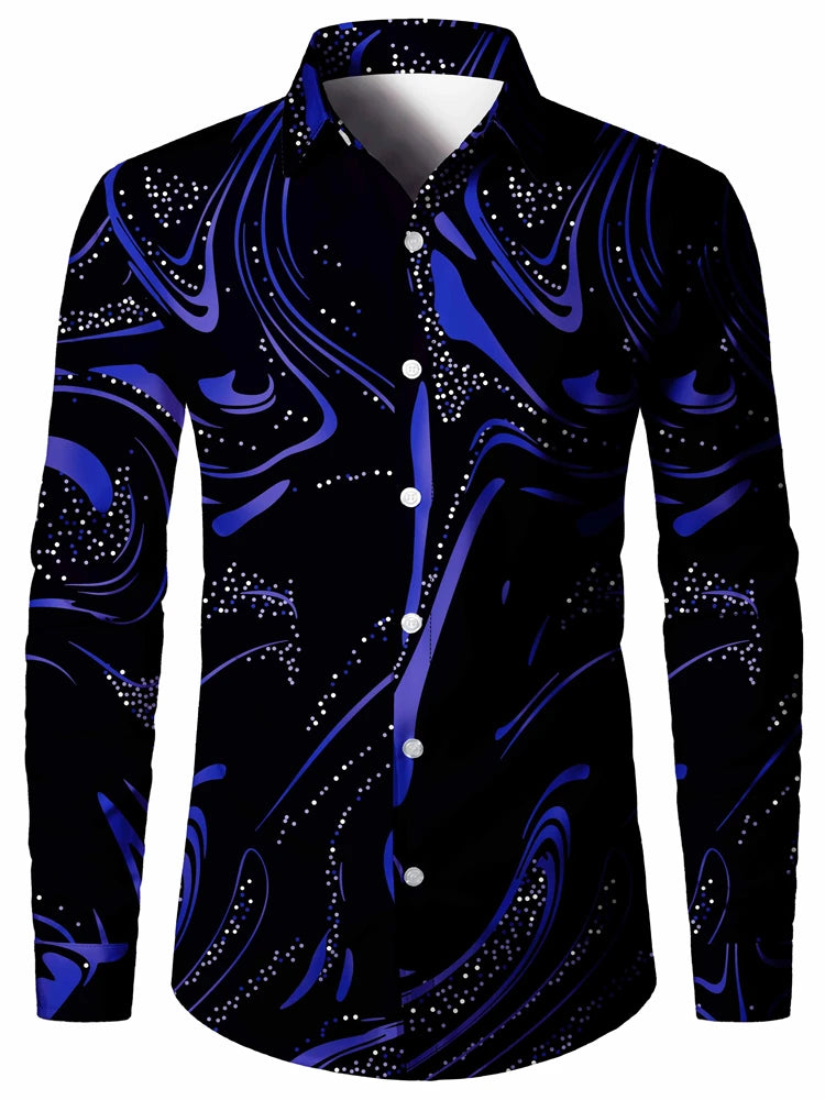 Men-s-3D-Textured-Printed-Casual-Shirt-Buttoned-Long-Sleeve-Autumn-Versatile-Lapel-Luxury-Fashion-Long