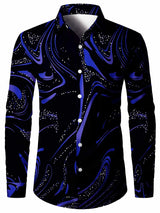 Men-s-3D-Textured-Printed-Casual-Shirt-Buttoned-Long-Sleeve-Autumn-Versatile-Lapel-Luxury-Fashion-Long