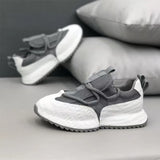 Chunky Sneakers Men Designer Bling Punk Board Shoes Fashion Casual Leather Mesh Breathable Increased Internal Platform Gym Shoes