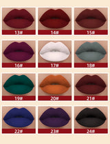 Matte Liquid Lipstick, Non-Stick Cup, Waterproof, Long-Lasting, Smudge-Proof, Velvet Finish, Transfer-Resistant Lip Gloss 3