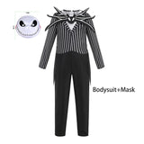 Baby Girls Halloween Cosplay Party Sally Dresses The Nightmare Before Xmas Anime Children Horror Cosplay Jack Costume Outfit 6