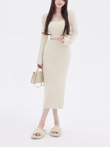 Autumn-Sweater-Knitted-Suits-Female-Elegant-2-Piece-Skirt-Sets-Korean-Fashion-Even-Party-Y2k-Mini