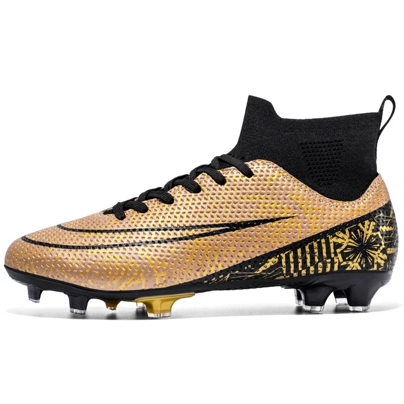 FG/TF Men Football Field Boots Long Spike Original Fast Society Training Football Shoes Grass Indoor Cleats Sneaker Soccer Shoes