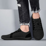 Men's Casual Shoes WideToe Flat-Sole Trainers Outdoor Oversized Men's Footwear Breathable Anti-Slip Basic StyleVersatile Pairing 2