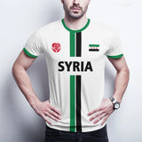 Men's Syria Football Jersey - National Team T-Shirt, Syrian Flag, Oversized Fit 5