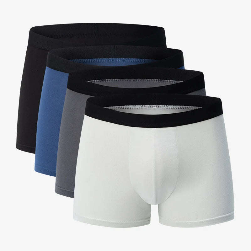 Men’s 4-Pack Fashion Print Boxer Briefs