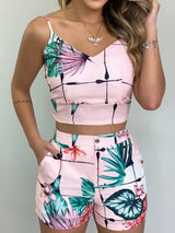 Summer Print Two-Piece Set