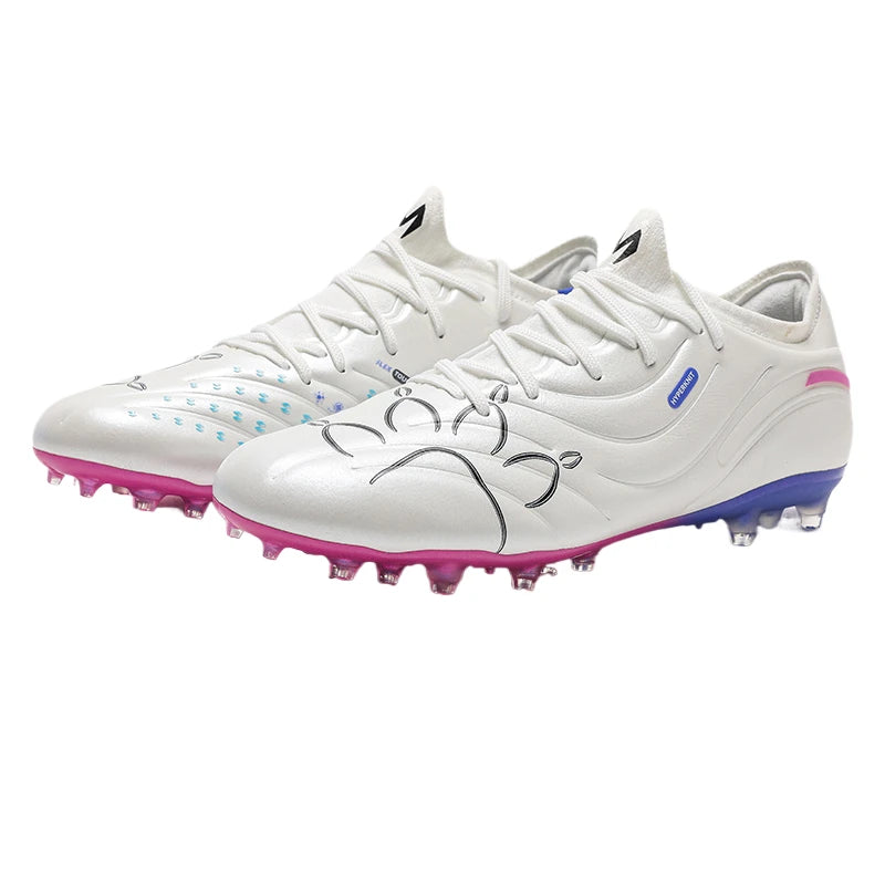 Kelme Men's Soccer Shoes Mg Professional  Football Shoes Artificial Grass Training Adult Short Spikes Cushioning Football Boots