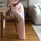 Women’s Flare-Sleeve Cardigan & Wide-Leg Trouser Set