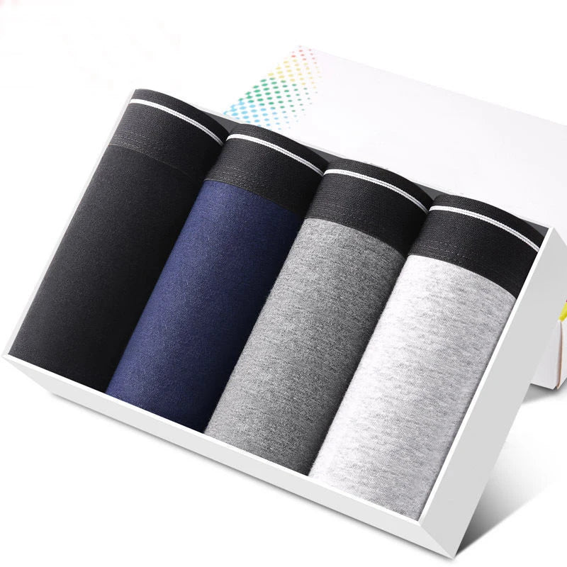 4-Pack Men’s Comfort Cotton Boxer Shorts