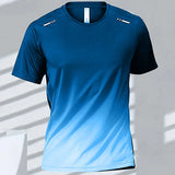 Men's Gradient Quick-Dry Sports Tee
