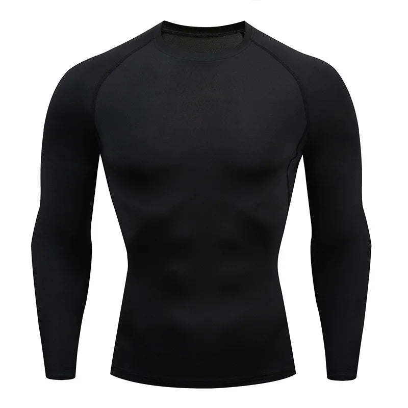 Men’s Performance Compression Top | Breathable Fitness Tee