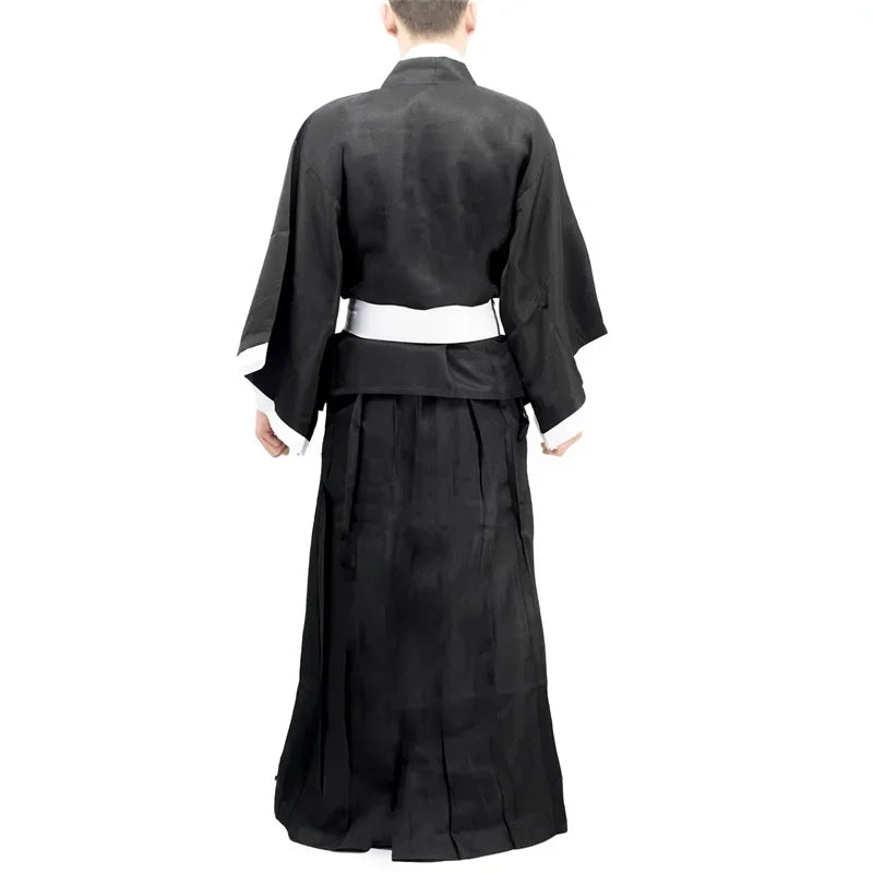 Bleach Kuchiki Rukia Cosplay Costumes Kurosaki Ichigo Die Pa Soul Society Shinigami Kimono Full Outfit Thousand-Year Blood War 4