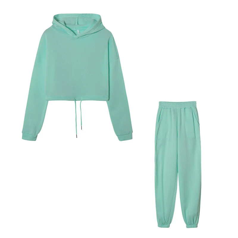 Women’s Two-Piece Long-Sleeved Sports Suit