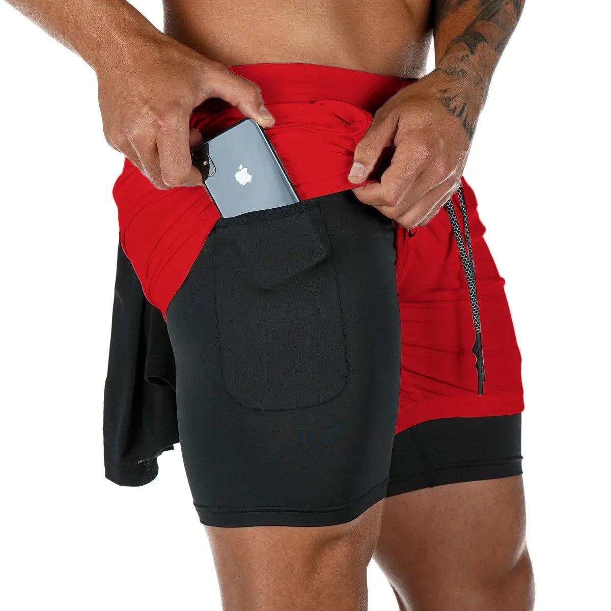 Men’s 2-in-1 Camo Performance Shorts