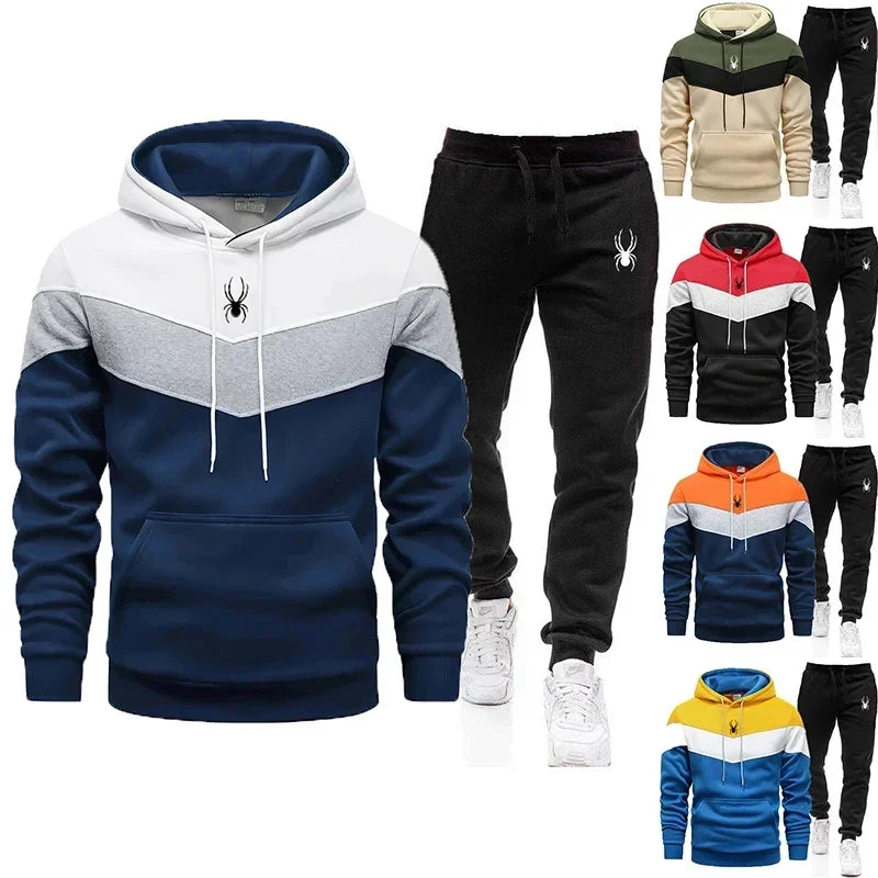 Men's Clothing Casual Sweatshirt Suit Sweatshirts Sports Tracksuit Jogging 3