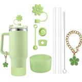 9-Piece Floral Accessory Set for 40oz Tumblers