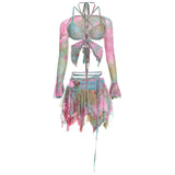 2-Piece-Skirts-Outfits-for-Women-Y2K-Aesthetic-Gradient-Color-Sexy-Backless-Bandgae-Crop-Tops-Skirt