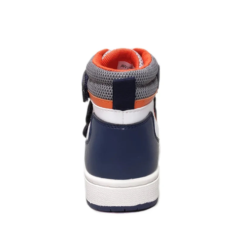 2022 Summer Boy Sneakers Toddler Kid Orthopedic Shoes For Children Ankle Support Leather Anti-Slip Sporty Running Boot Size24-36 5