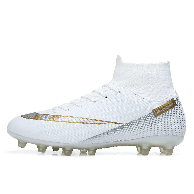 AG/TF Mens Football Field Boots Chuteira Campo Grass Society Training Football Shoes Outdoor Quality Professional Soccer Shoes