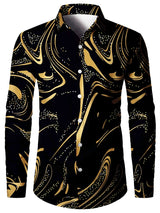 Men-s-3D-Textured-Printed-Casual-Shirt-Buttoned-Long-Sleeve-Autumn-Versatile-Lapel-Luxury-Fashion-Long