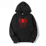 Fashion brand Men's Hoodie Casual Hoodie Sweatshirt Men's/Women's top Solid color printed spider hoodie sweatshirt