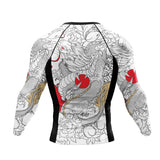 Custom Tattoo Long Sleeve Compression T-Shirt | Men’s Performance Rashguard for Gym & Martial Arts 3