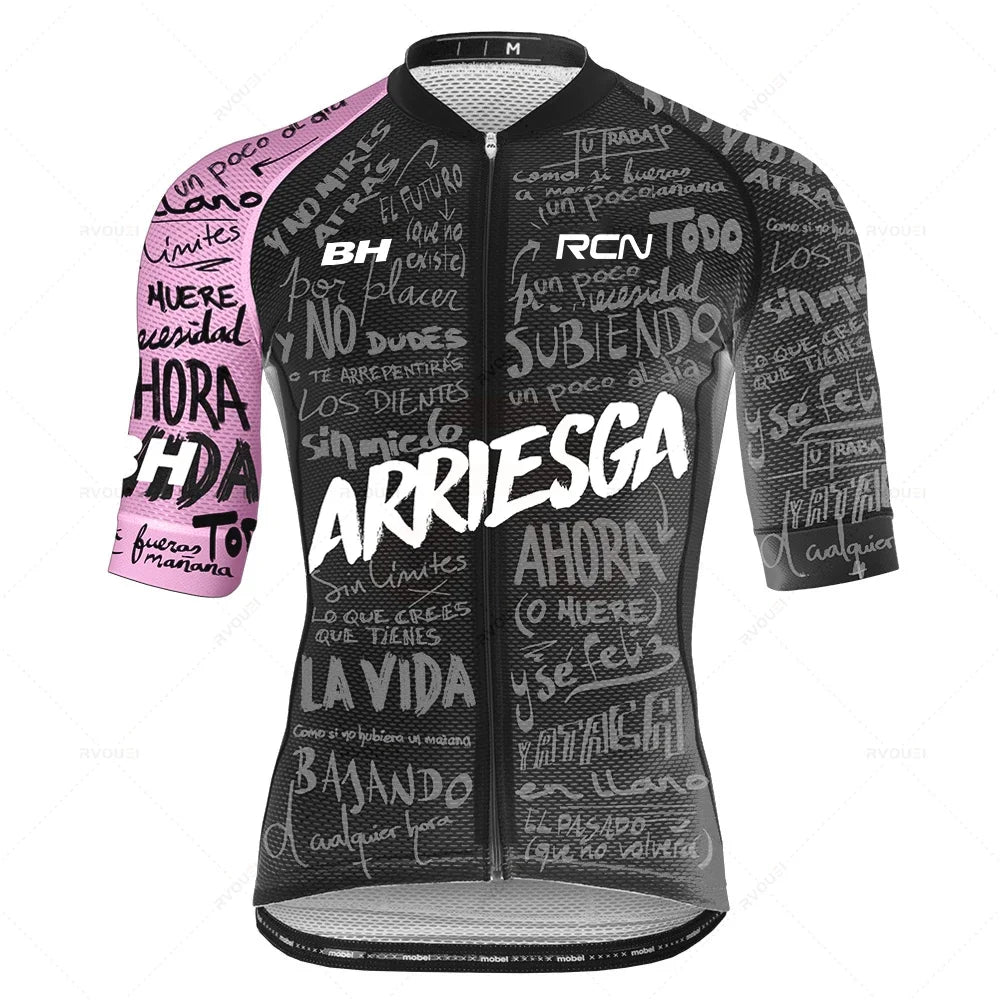RCN Men's Cycling Jersey & Bib Shorts Summer Set