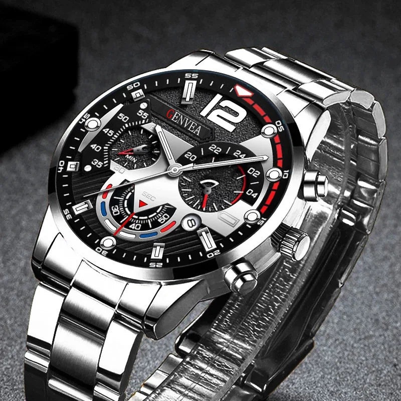 Men Business Watches Fashion Steel Band Male's Quartz Watch Relogio Masculino Reloj Hombre 5