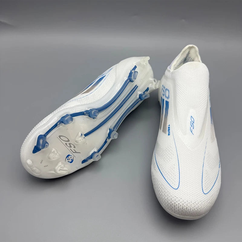 High Quality Mens Soccer Shoes TF/FG Training Football Sneakers Ultralight Non-Slip Turf Soccer Cleats Chuteira Campo 3