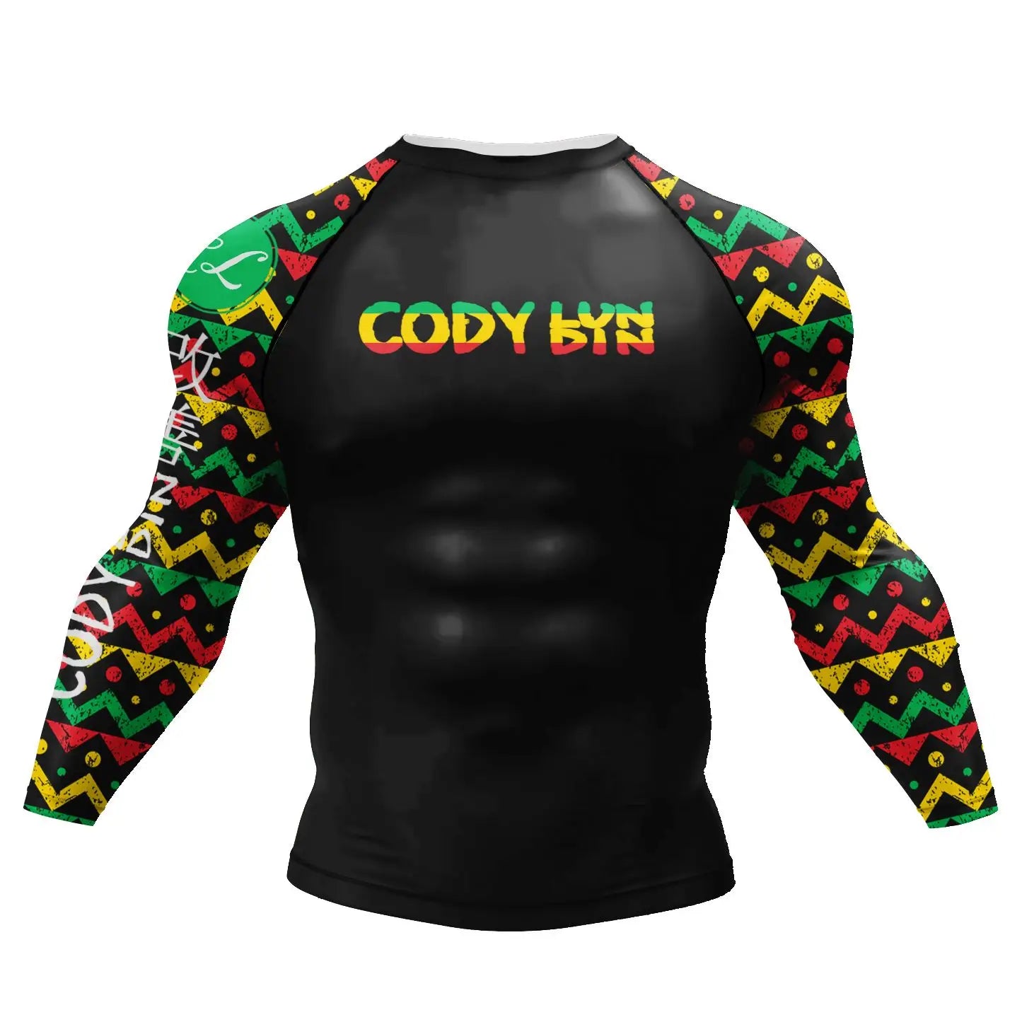 Custom Tattoo Long Sleeve Compression Tee