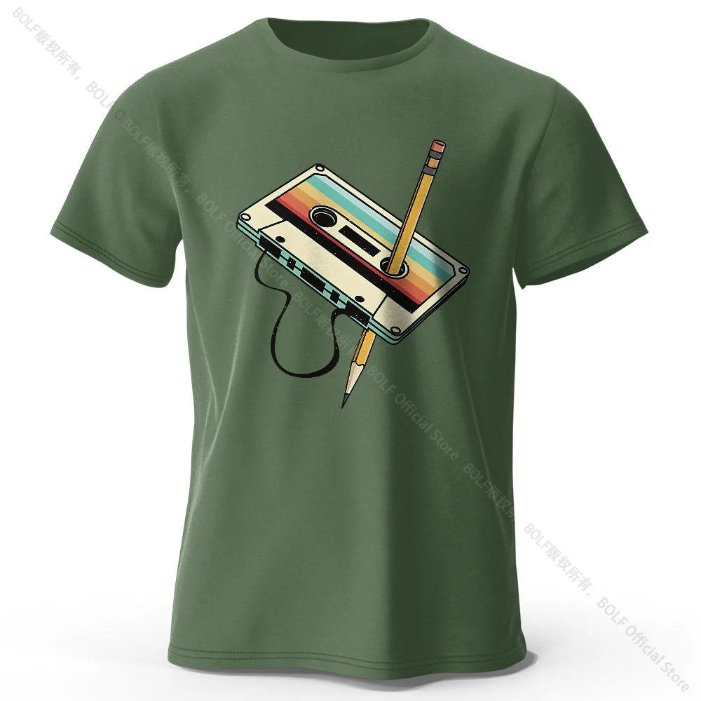 Men's Cotton Graphic Tee