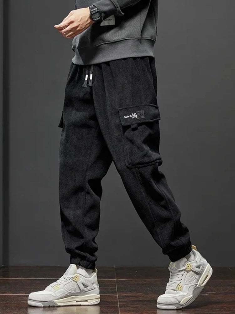 Men's Spring/Autumn Harem Pants | Elastic Waist Drawstring | Casual Jogging Sports Pants 5