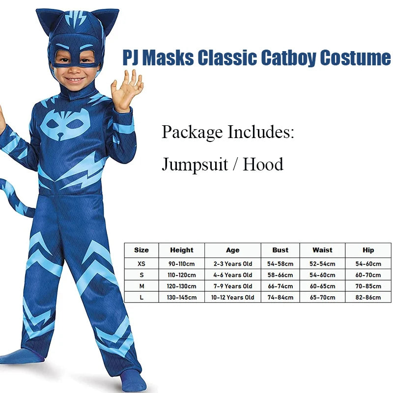 Kids' Hero Pajama Cosplay Set